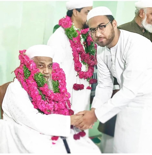Felicitation at Masjid e Dawood Miyan Sahab Qibla_1